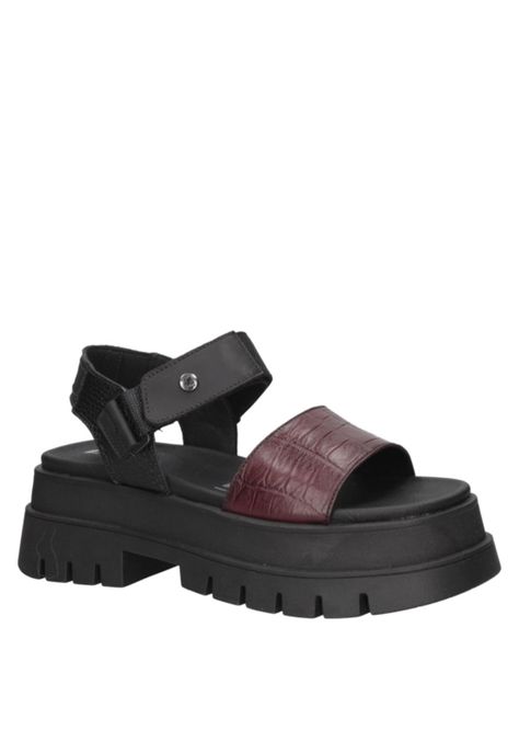 Sandalia Casual Mujer Zappa- G371 Bordó-0