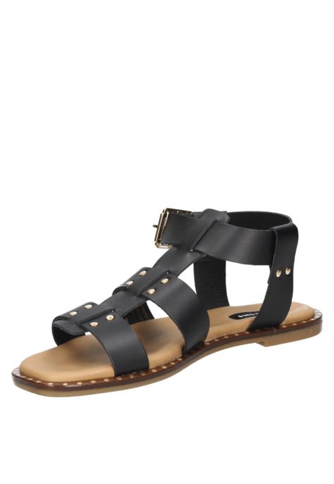 Sandalia Casual Mujer Pollini - G201 Marrón-4
