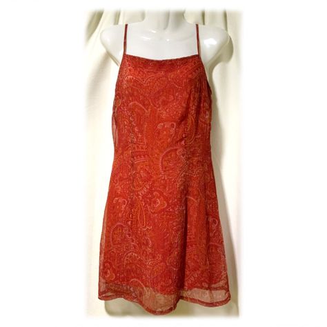 Vestido Naranja 7 Byer Too!-1