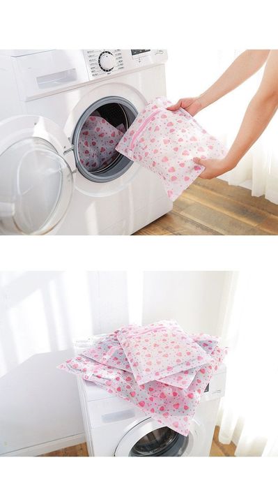 Bolsa Lavado Ropa Delicada Malla Lavanderia 30x40-5