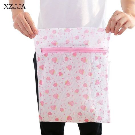 Bolsa Lavado Ropa Delicada Malla Lavanderia 30x40-0