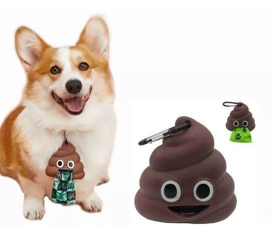 Dispensador De Bolsas Para Mascotas + 2 Rollos Bol-2
