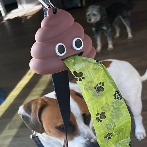 Dispensador De Bolsas Para Mascotas + 2 Rollos Bol-7