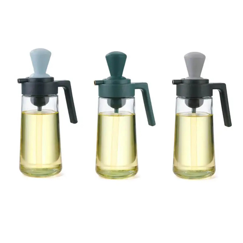 Dispensador Dosificador Aceite Vinagre 550ml + Brocha 2en1-2