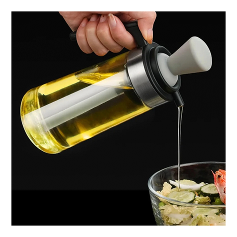 Dispensador Dosificador Aceite Vinagre 550ml + Brocha 2en1-4