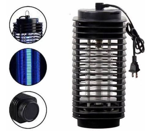 Lampara Repelente Eléctrico Mata Moscas Y Mosquit-2