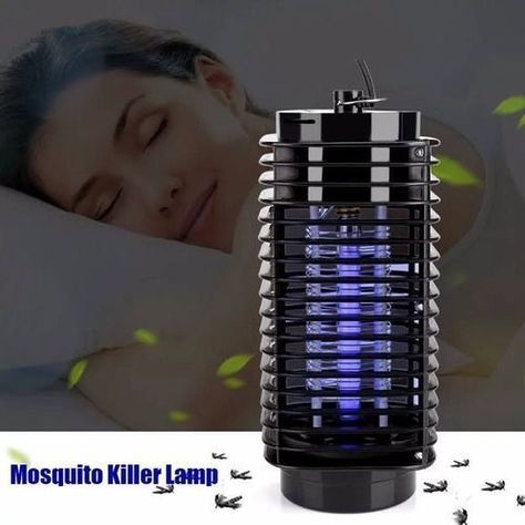  Lampara Repelente Eléctrico Mata Moscas Y Mosquit-5
