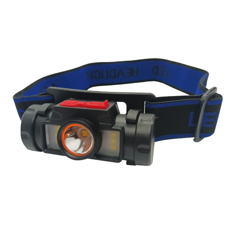 Linterna Led Minero Cabeza Cintillo Usb-4