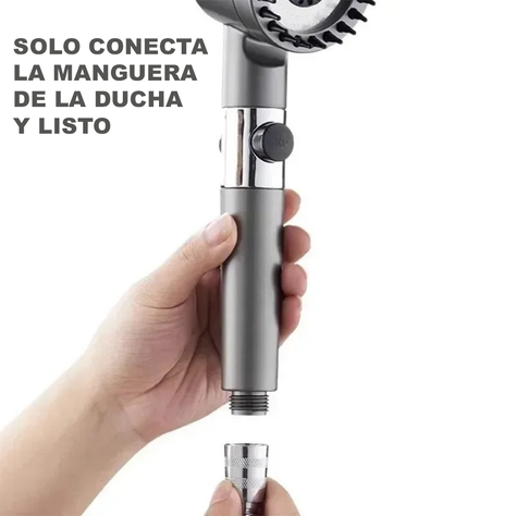 Cabezal Ducha Alta Presion Ajustable Con Filtro-1