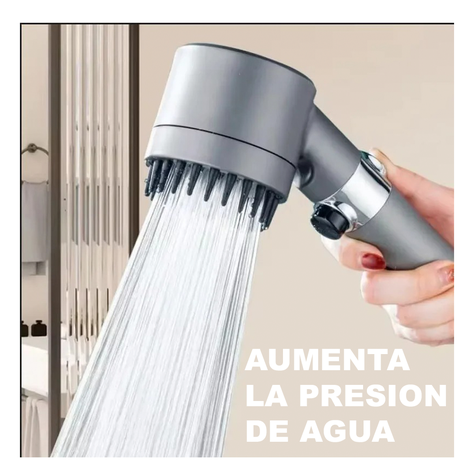 Cabezal Ducha Alta Presion Ajustable Con Filtro-3