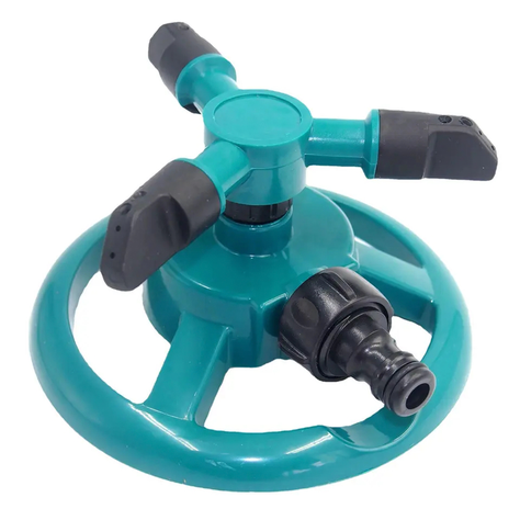 Aspersor Riego Automatico Cesped Jardin Regador Giratorio-0