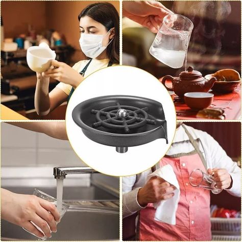 Lavador Limpiador Automático Para Vasos Tazas Coci-2