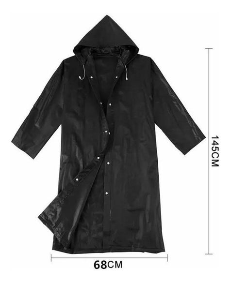 Capa Poncho Impermeable Lluvia Viento Estandar Adu-1