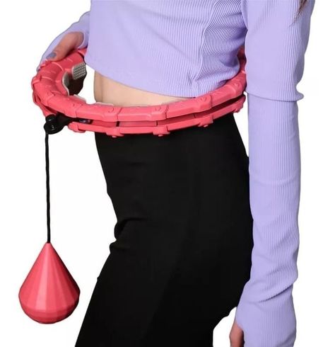 Aro Hula Hoop Smart Ajustable Perdida Peso Cintura-4