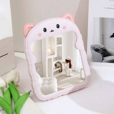 Espejo Maquillaje Plegable Kawaii Diseños-6