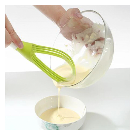 Batidor Manual Rotativo Para Huevos Reposteria Postres Torta-5