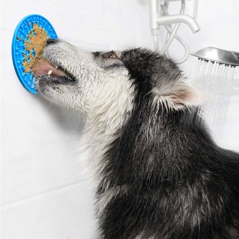 Lick Mat Mascotas Perros Adiestramiento Plato Anti-7