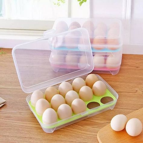 Organizador De Huevos Caja Para 15 Unidades Huever-2