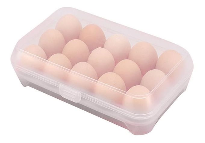 Organizador De Huevos Caja Para 15 Unidades Huever-0