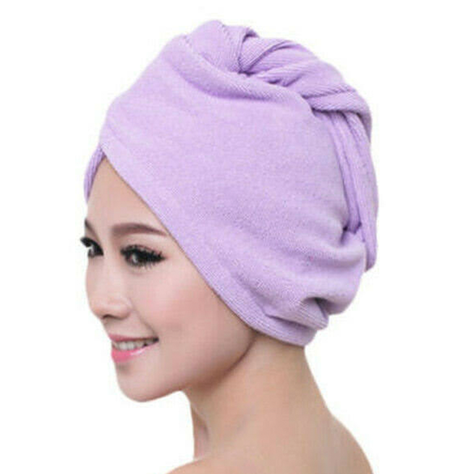 Gorro Toalla Microfibra Ducha Cabello Para Secar -0