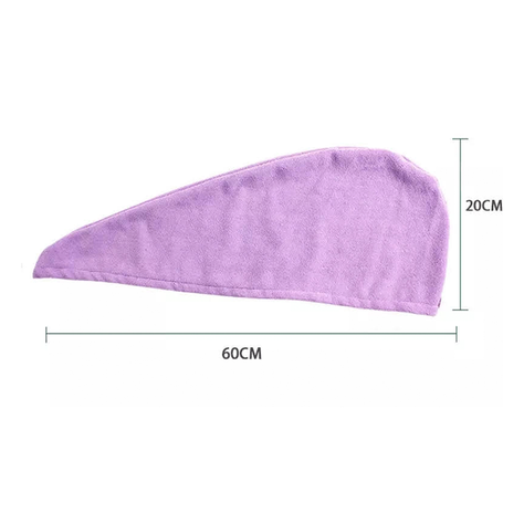 Gorro Toalla Microfibra Ducha Cabello Para Secar -1