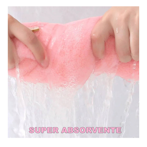 Gorro Toalla Microfibra Ducha Cabello Para Secar -5