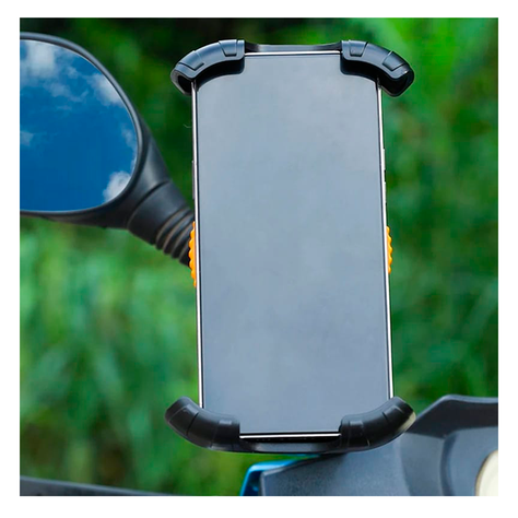 Soporte De Telefono Bicicleta Moto Seguro De Pinza-2