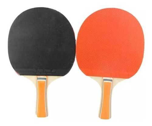 Set Juego Dos Paletas Raquetas Ping Pong + 3 Pelotas Clase B-3