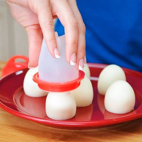 Set 6 Hervidor De Huevos De Silicona Para Cocina-1