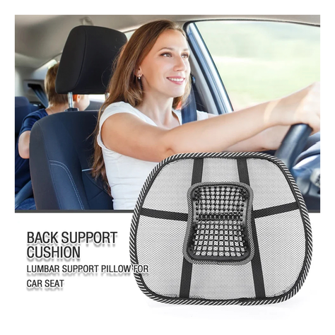 Soporte Respaldo Lumbar Ergonómico Auto Silla-7