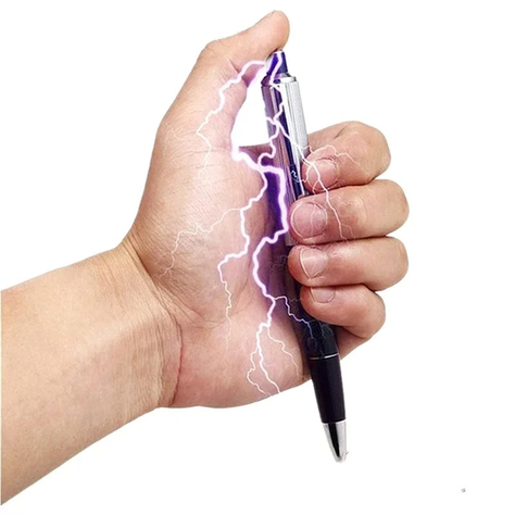 Bromas Eléctricas Lápiz Broma Y Bolígrafo Con Corriente-3