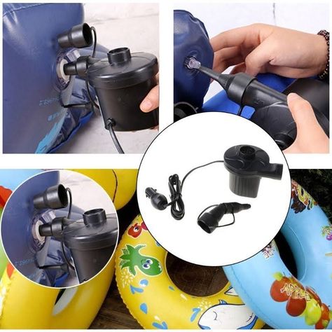 Inflador Electrico Multifuncional 12v Desinflador -7