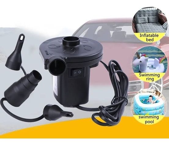 Inflador Electrico Multifuncional 12v Desinflador -4