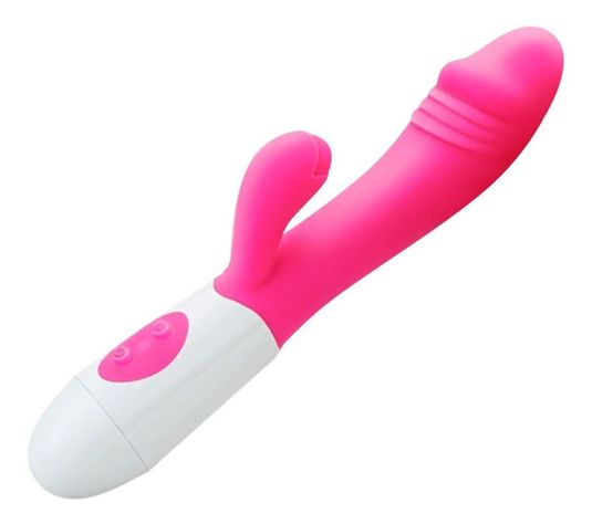 Vibrador Consolador Para Clitoris Y Vagina Super S-0