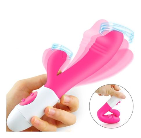 Vibrador Consolador Para Clitoris Y Vagina Super S-3