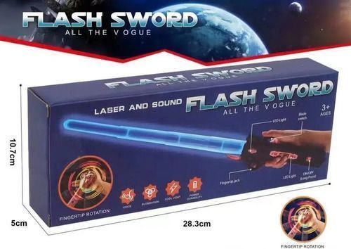 Espada Laser Rgb Luminosa Recargable Usb Sonido Re-2