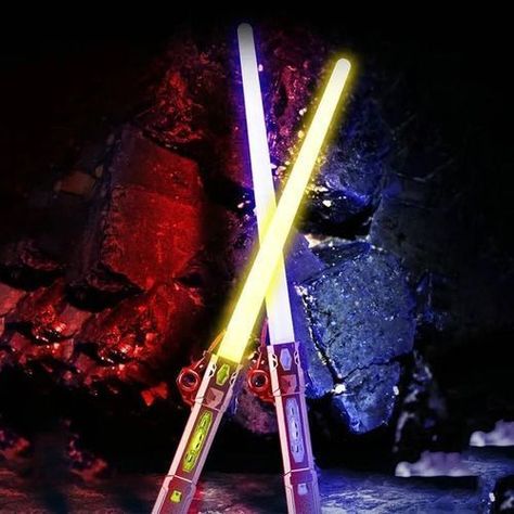 Espada Laser Rgb Luminosa Recargable Usb Sonido Re-1