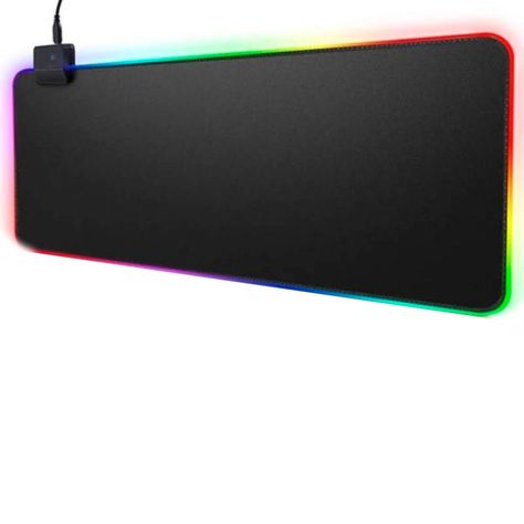Mouse Pad Gamer Xl Antideslizante Alfombrilla Rgb -0