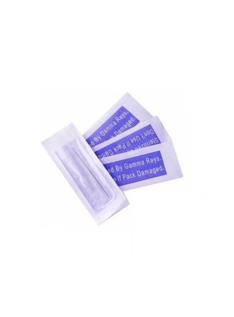 Pack 50 Agujas 1R Dermógrafo Microblading Micropigmentación-1