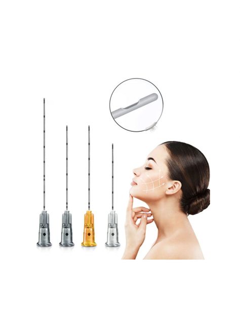 10 Cánula 25g X 38mm Microcánulas Flexibles Para Relleno-1