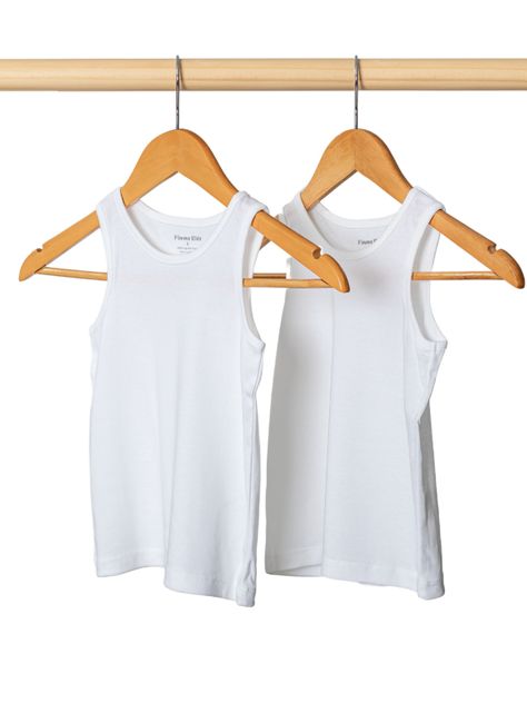 Pack 2 Camisetas Sin Mangas Musculosas Unisex Algodón Pima Peruano-0