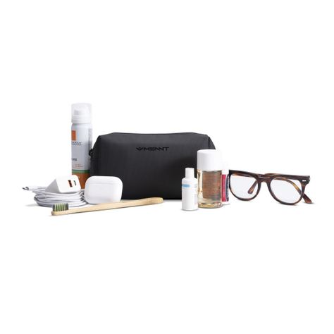 Mini Bolso Neceser Negro Portátil Mennt-1