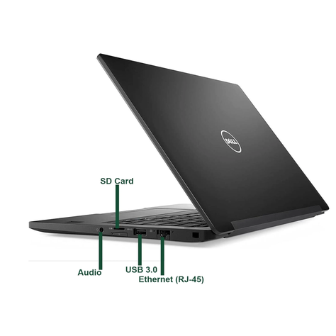 Notebook Dell Latitude 7480 14" Intel Core i7 7600U/256GB SSD/8GB Ram REACONDICIONADO GRADO B-3