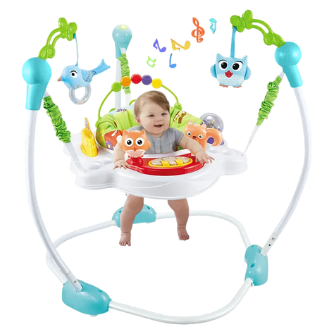 Saltarina Bebé Multifunción Con Música Y Luces-0