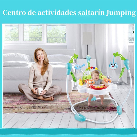 Saltarina Bebé Multifunción Con Música Y Luces-1