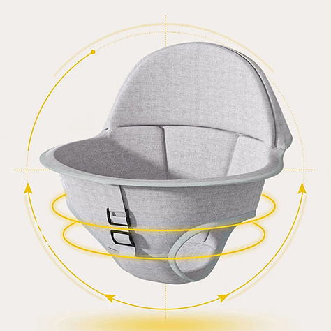 Andador Bebe Caminadora Plegable Antivuelco 360°-5