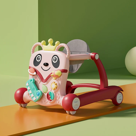 Andador Bebe Caminadora Plegable Antivuelco 360°-6