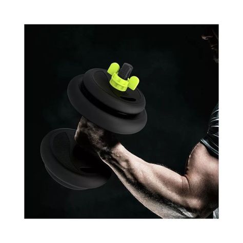 Set de Mancuernas 20 Kg con Union Light Green-1