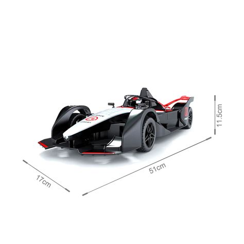 Auto de Carreras F1 Escala a Control Remoto Rojo-2