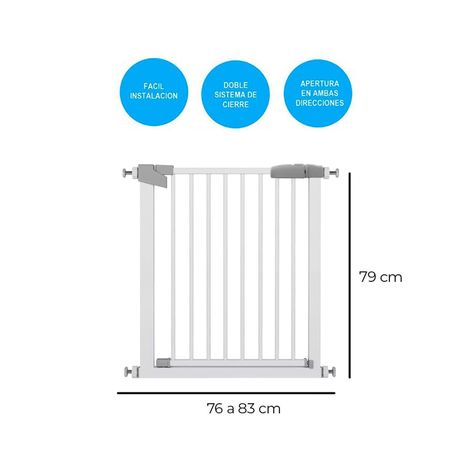 Reja de Seguridad Escalera Para Bebe y Mascotas -4